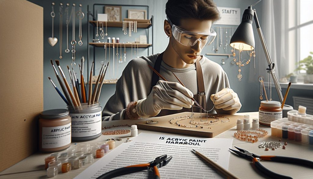 Is Acrylic Paint Harmful: Jewelry Crafting Safety Secrets
