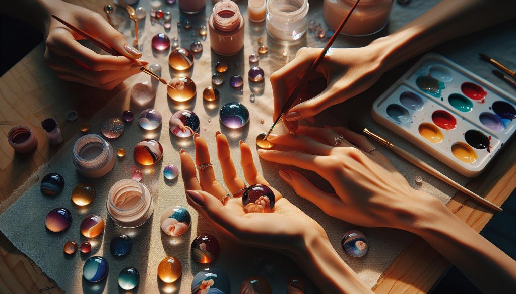 Will Acrylic Paint Stick To Glass: Perfect Cabochon Creation