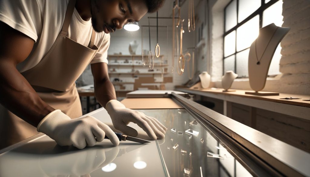 How to Cut Acrylic Sheeting for Professional Jewelry Displays