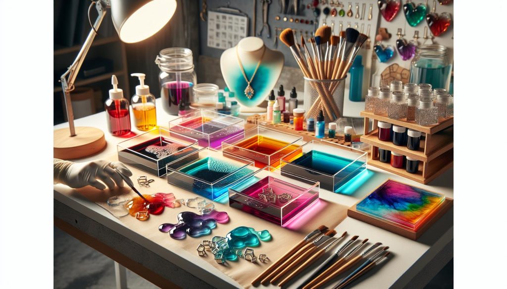 How to Dye Clear Acrylic with Rit Dye for Custom Jewelry Cases