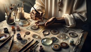 How To Use Acrylics: Transform Glass Into Wearable Art