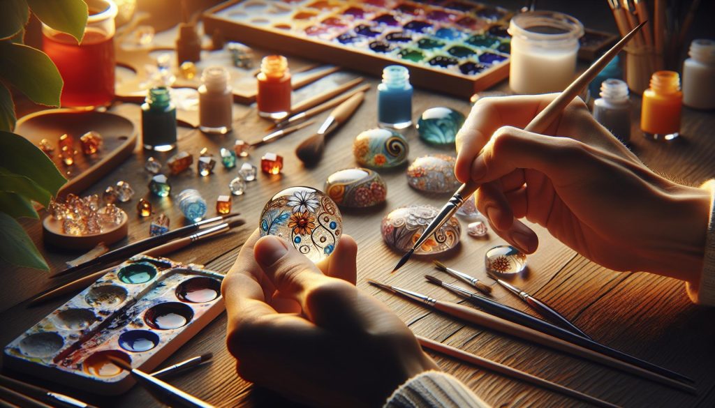 How To Paint Glass With Acrylic Paint: Create Stunning Cabochons