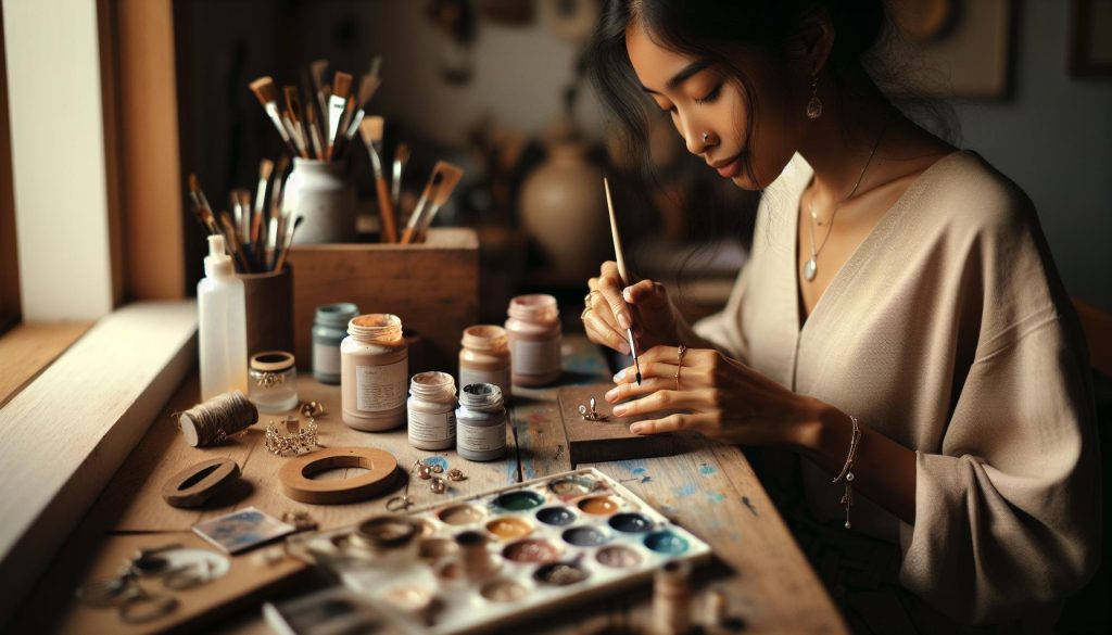 Is Acrylic Latex: Understanding Paint Types For Jewelry