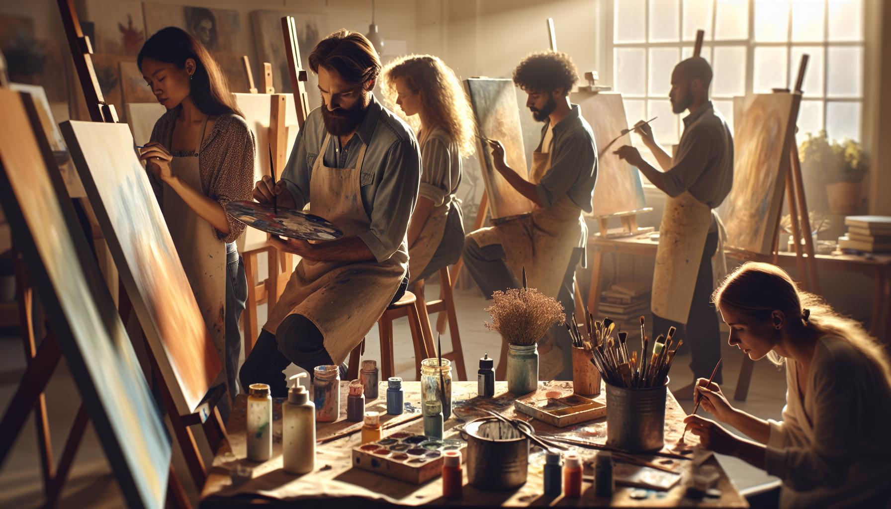 Essential Techniques for Applying Acrylic Paint