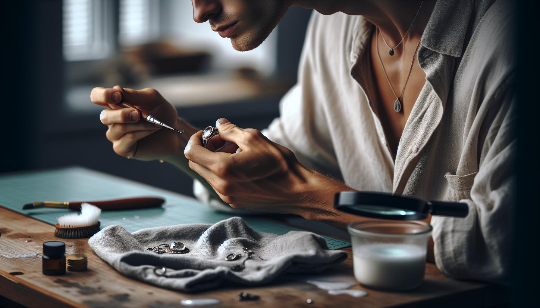 How To Strip Acrylic Paint: Restore Damaged Jewelry Pieces 2 Cleaning Jewelry After Paint Removal