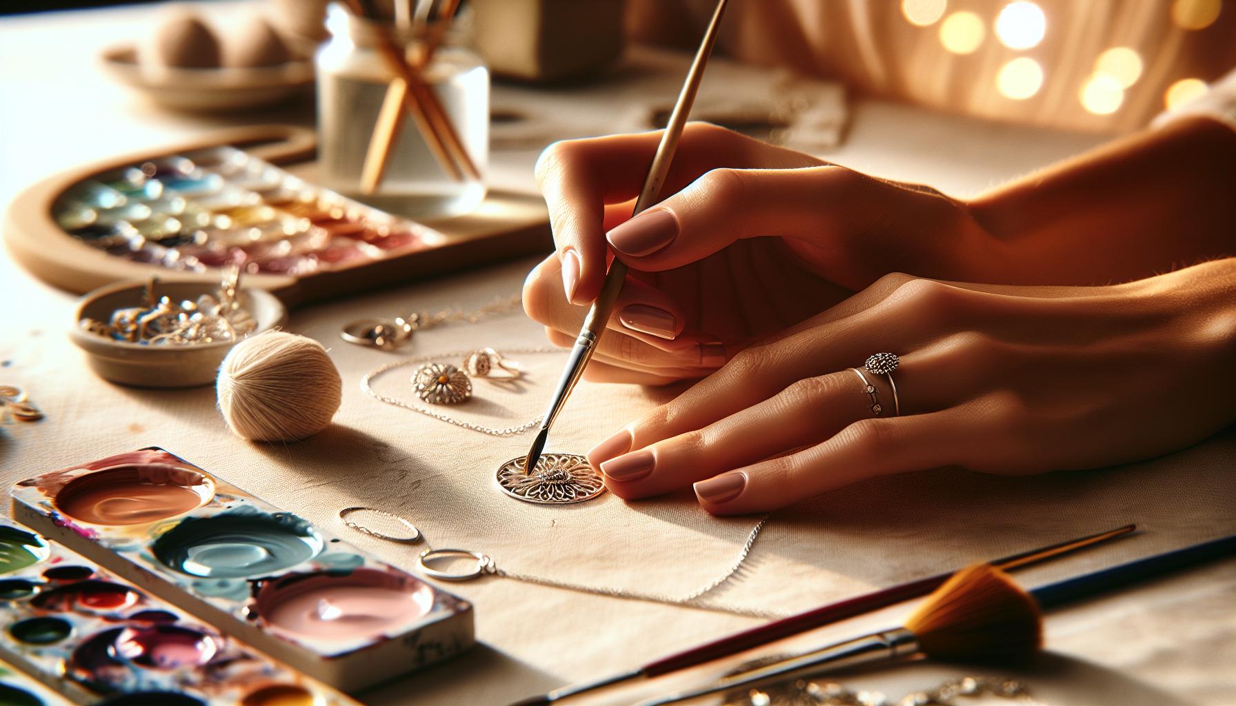 Step-by-Step Guide to Painting Jewelry with Acrylics