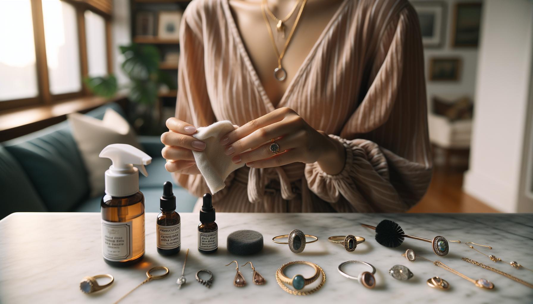 Choosing Safe Cleaning Solutions for Different Types of Jewellery