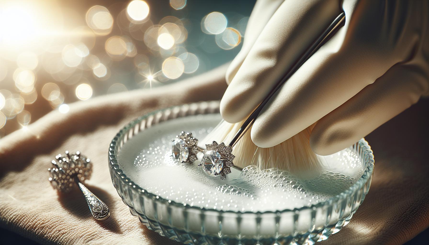 The Best Cleaning Methods for Diamond Earrings