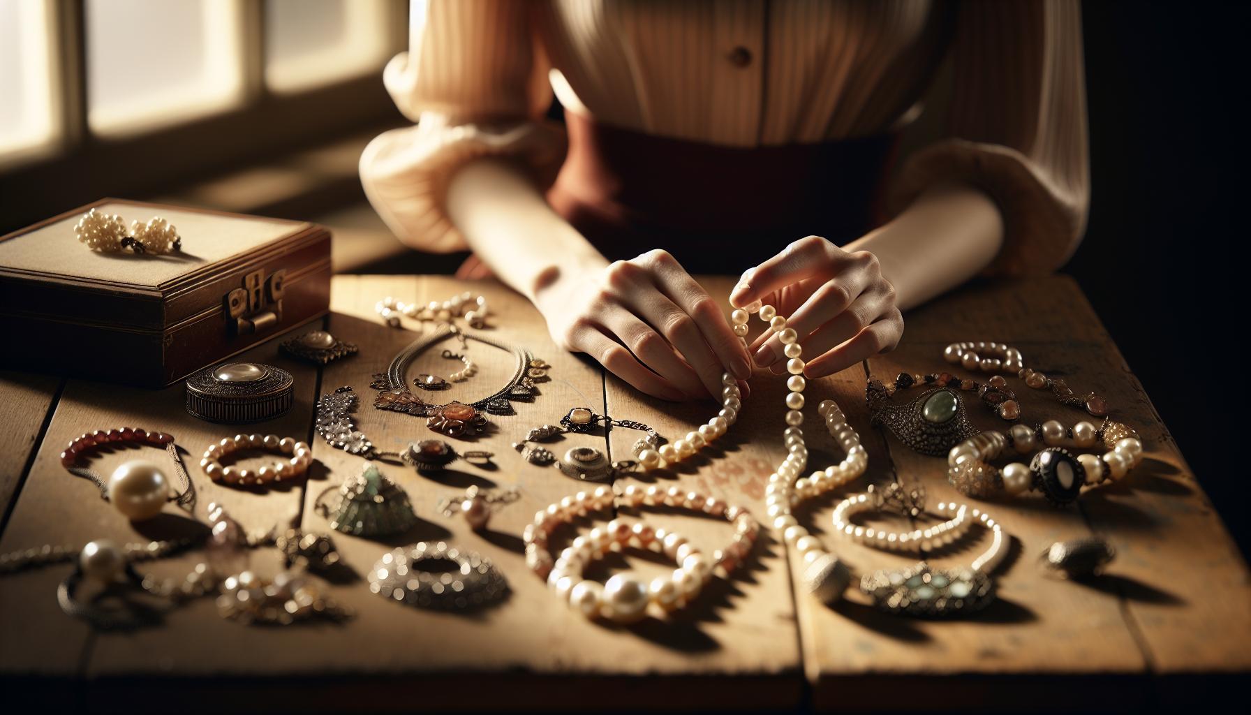 Materials Used in 1940s Jewellery Designs