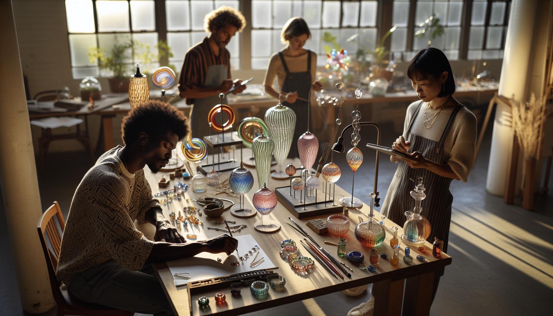 Creative Design Ideas for Wearable Glass Art