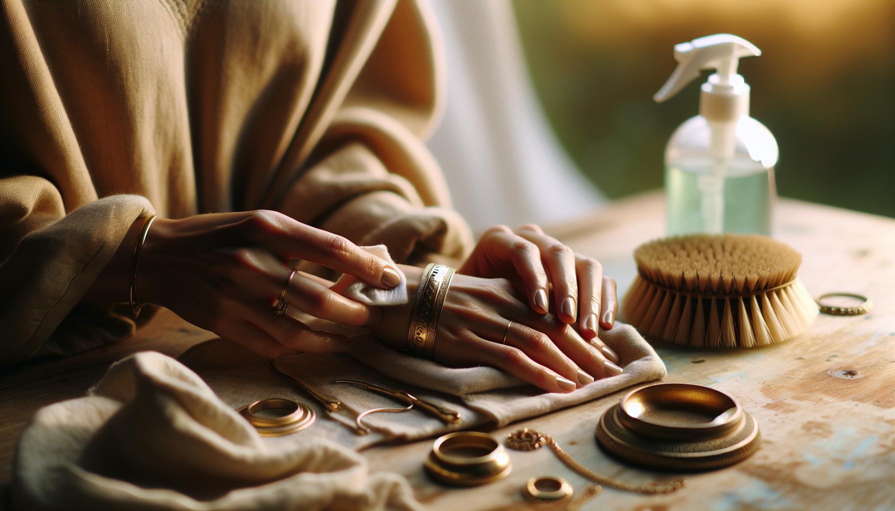 How to Clean and Maintain Brass Jewellery