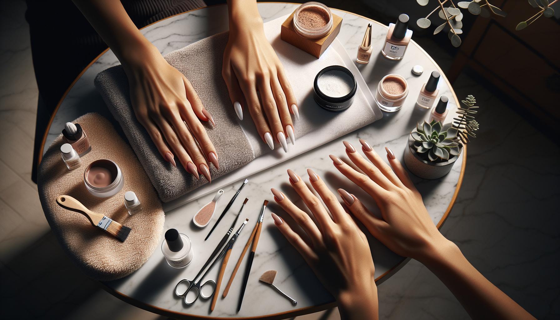 Key Differences Between Dip and Acrylic Powder