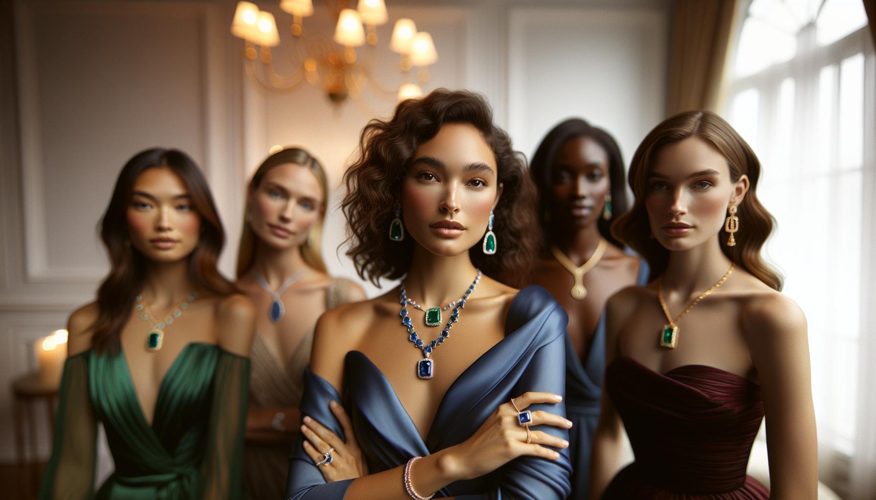 What Jewellery to Wear With One Shoulder Dress? Style Tips 3 How to Coordinate Jewelry Colors with Your Dress