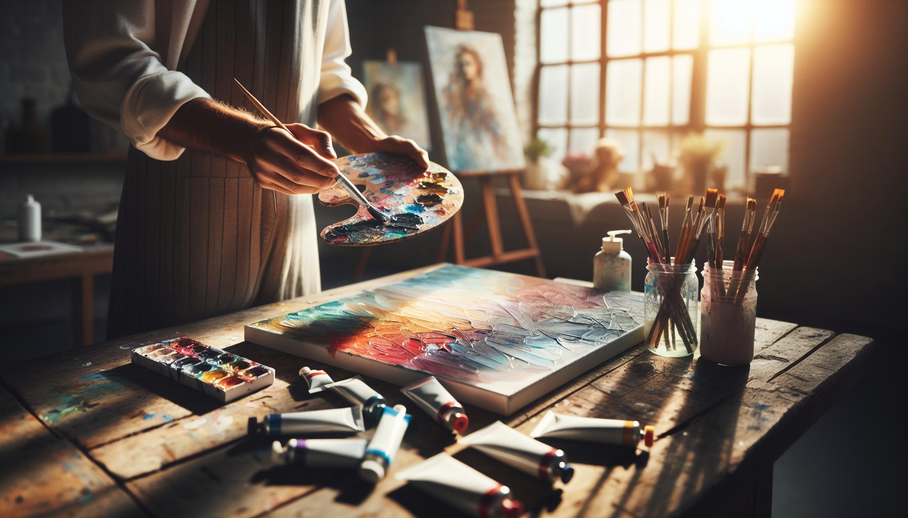 Benefits of Using Acrylic Paints in Art