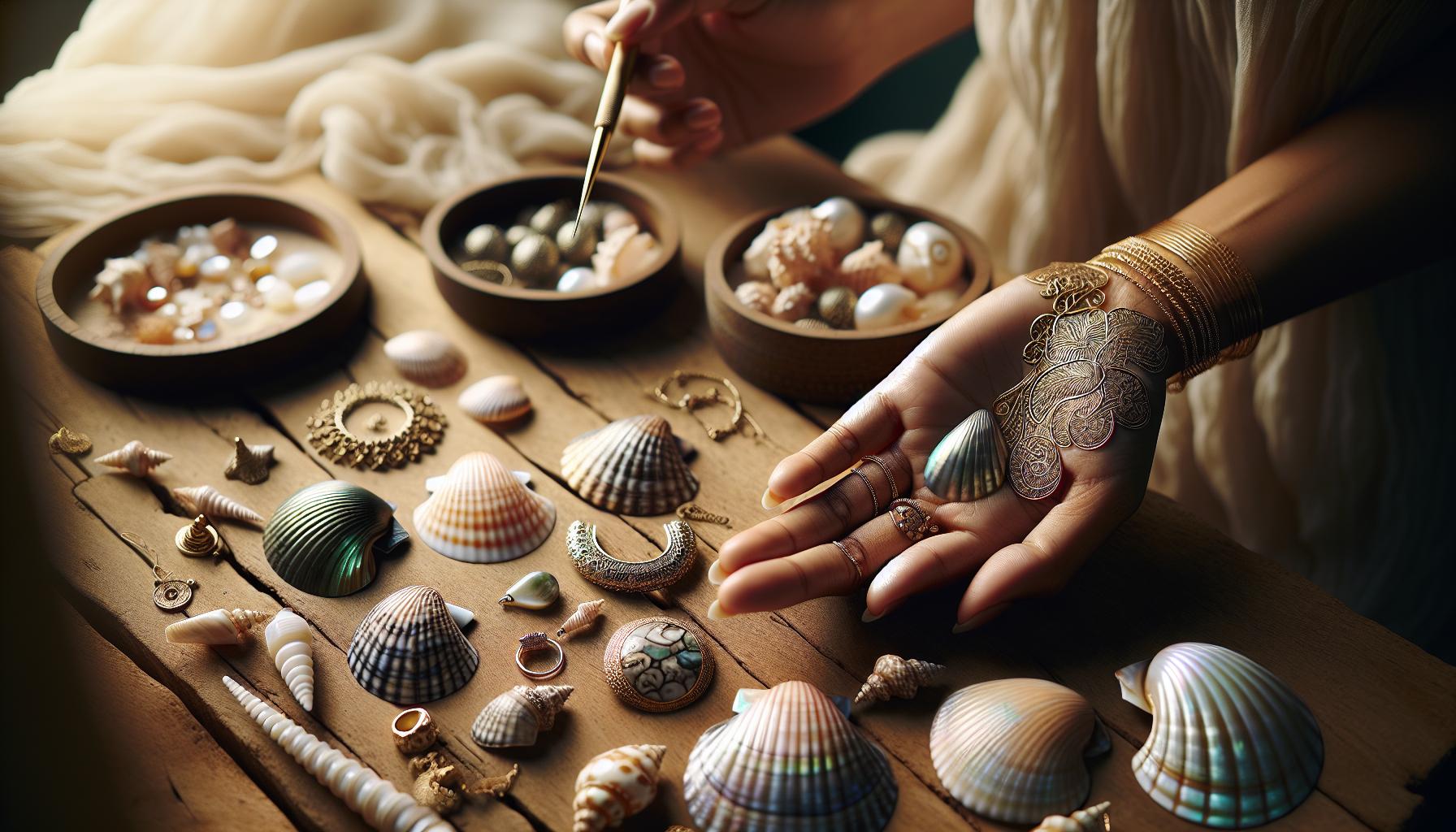 The Types of Shells Used in Jewellery