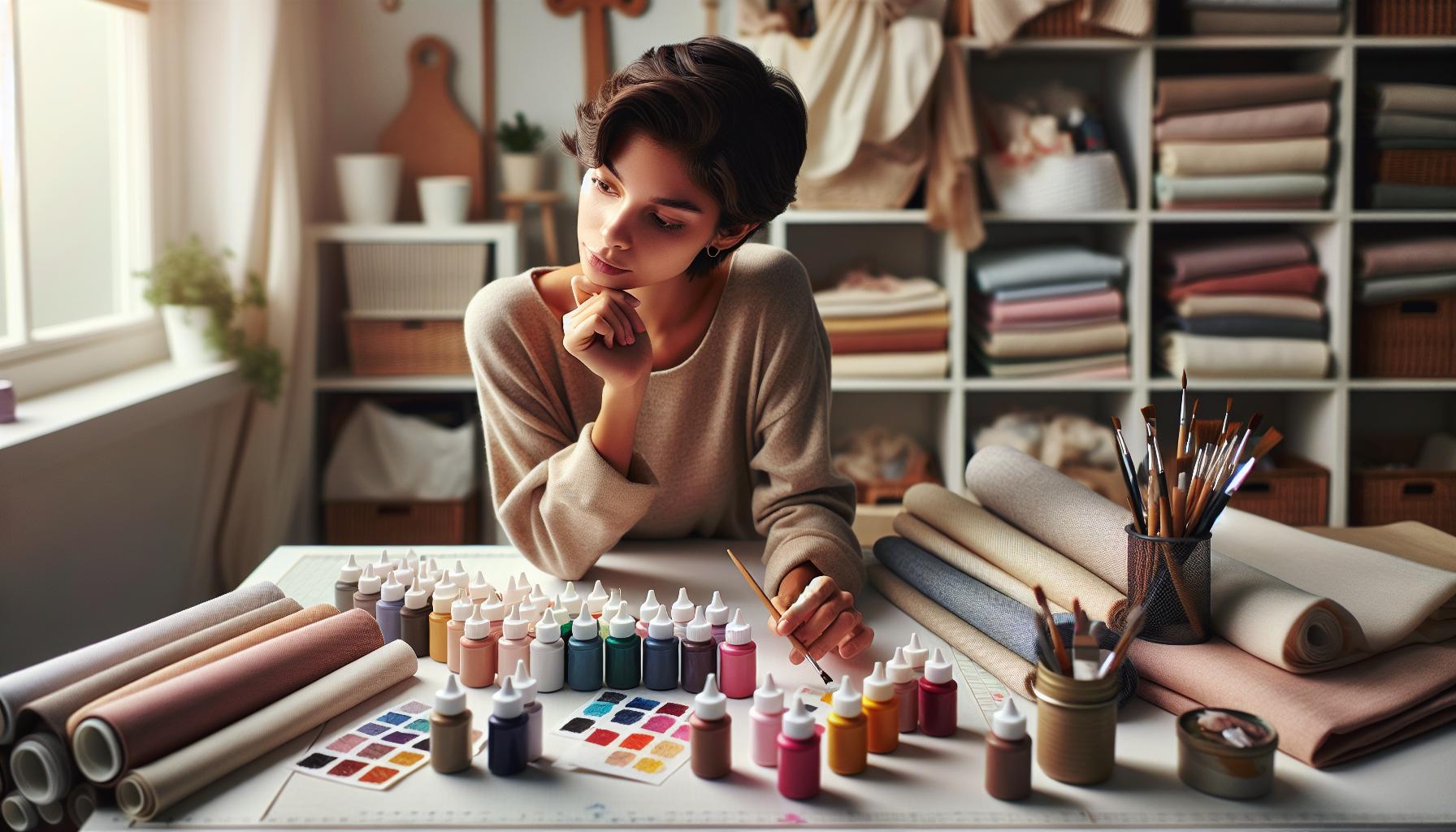 Can You Use Acrylic Paint for Fabric: Success Tips Inside 1 Choosing the Right Acrylic Paint for Fabric