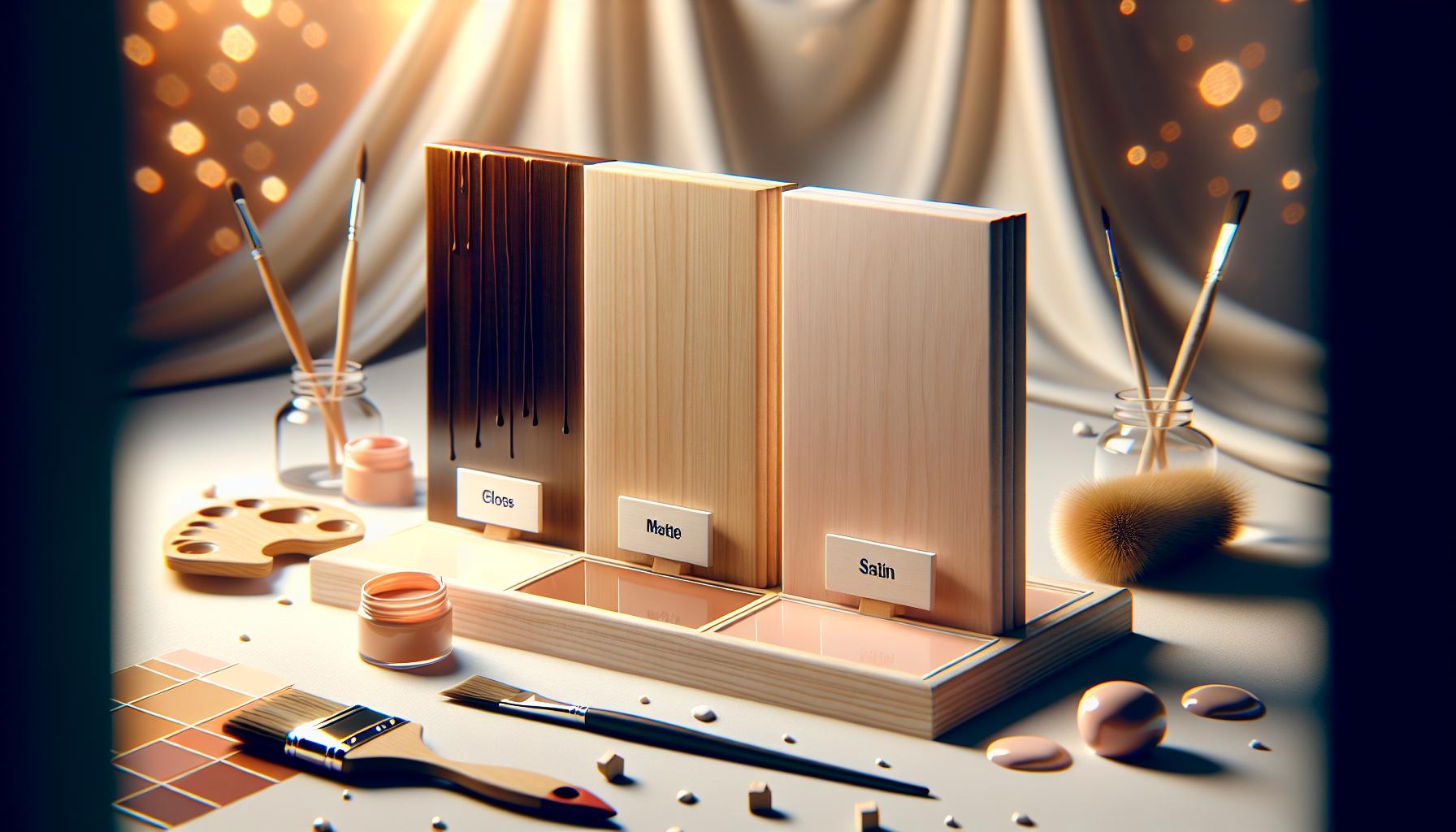 Acrylic Paint Finishes: Gloss, Matte, and Satin Explained