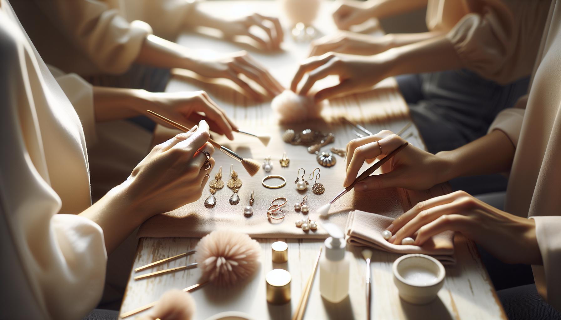 Cleaning Different Earring Materials: A Comprehensive Overview