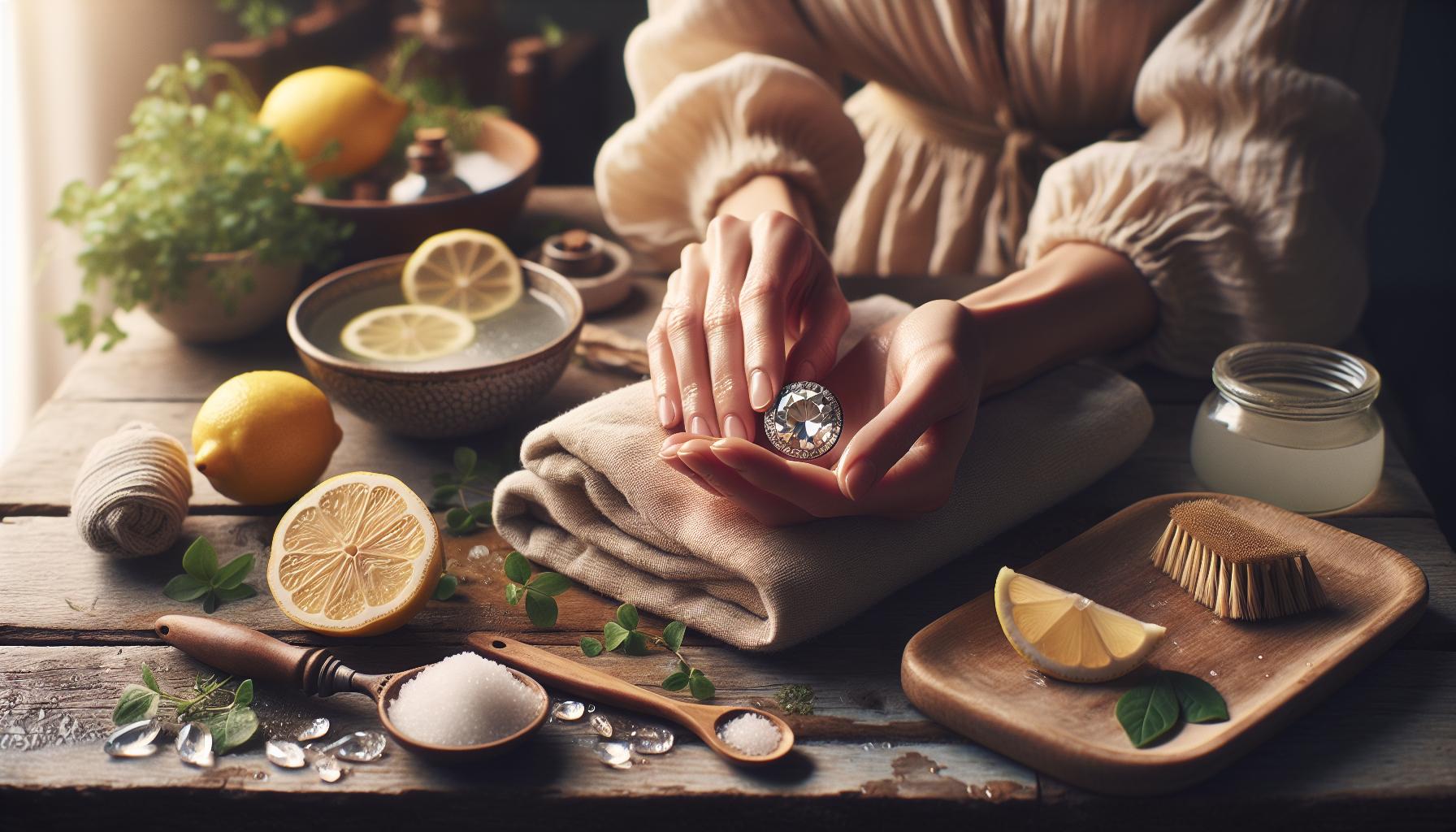 DIY Solutions: Natural Cleaners for Gemstones