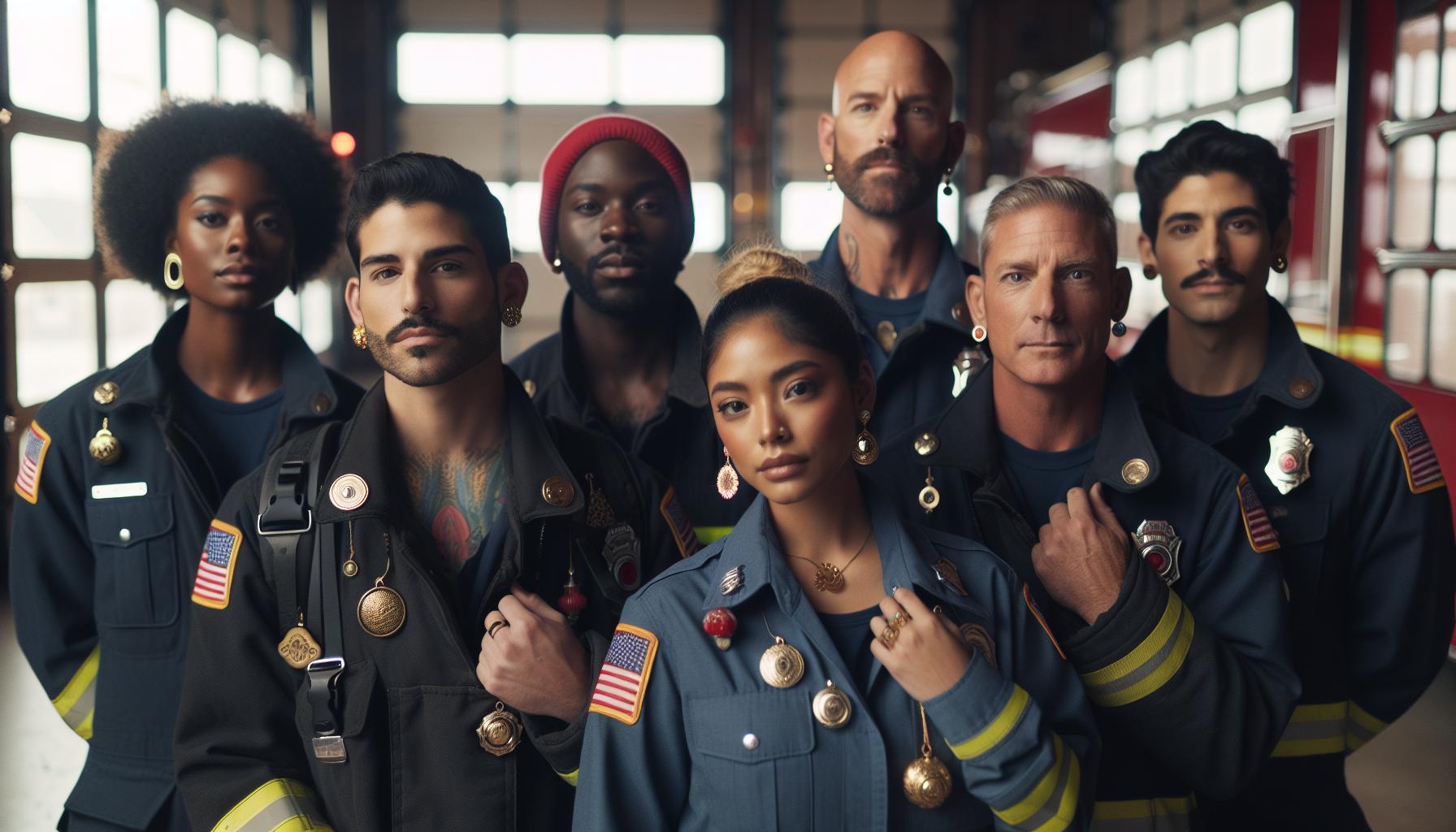Cultural Perspectives on Earrings in the Fire Service