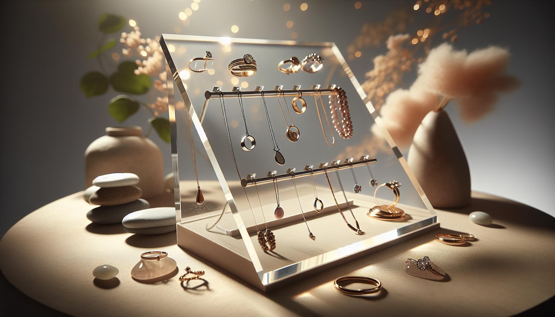 Unique Acrylic Sheet Uses for Jewelry Displays