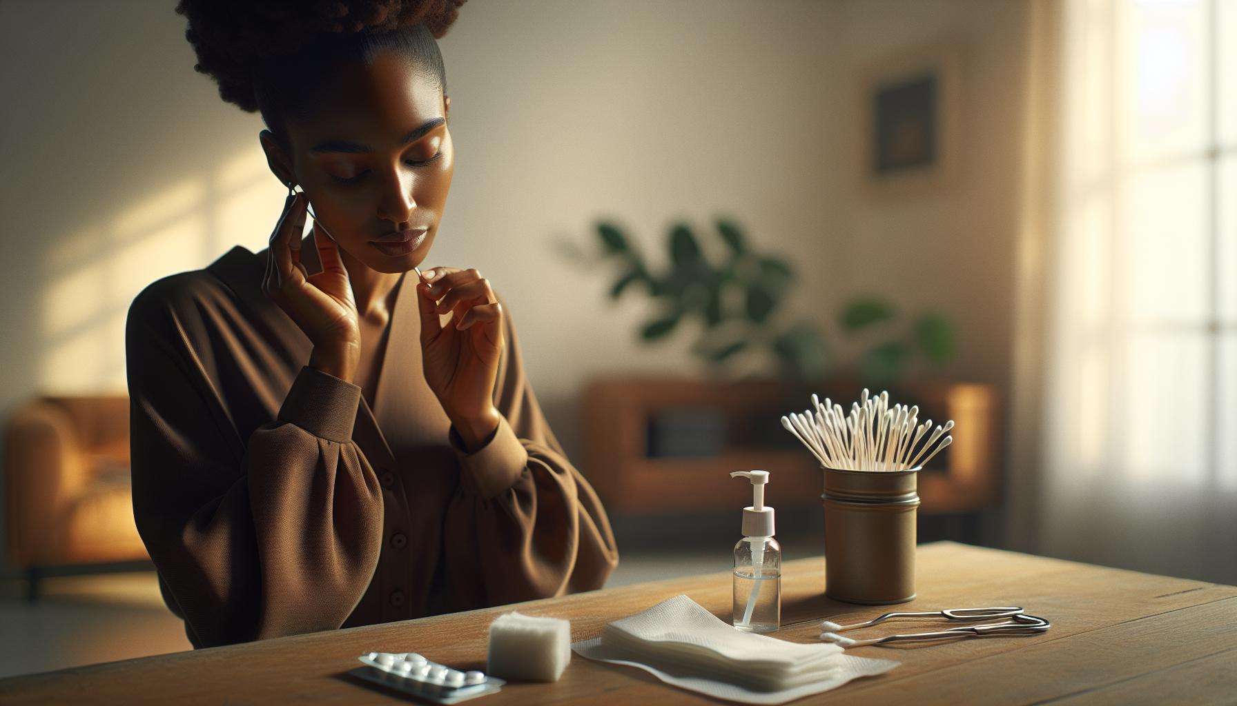 Immediate First Aid for Earring Infections