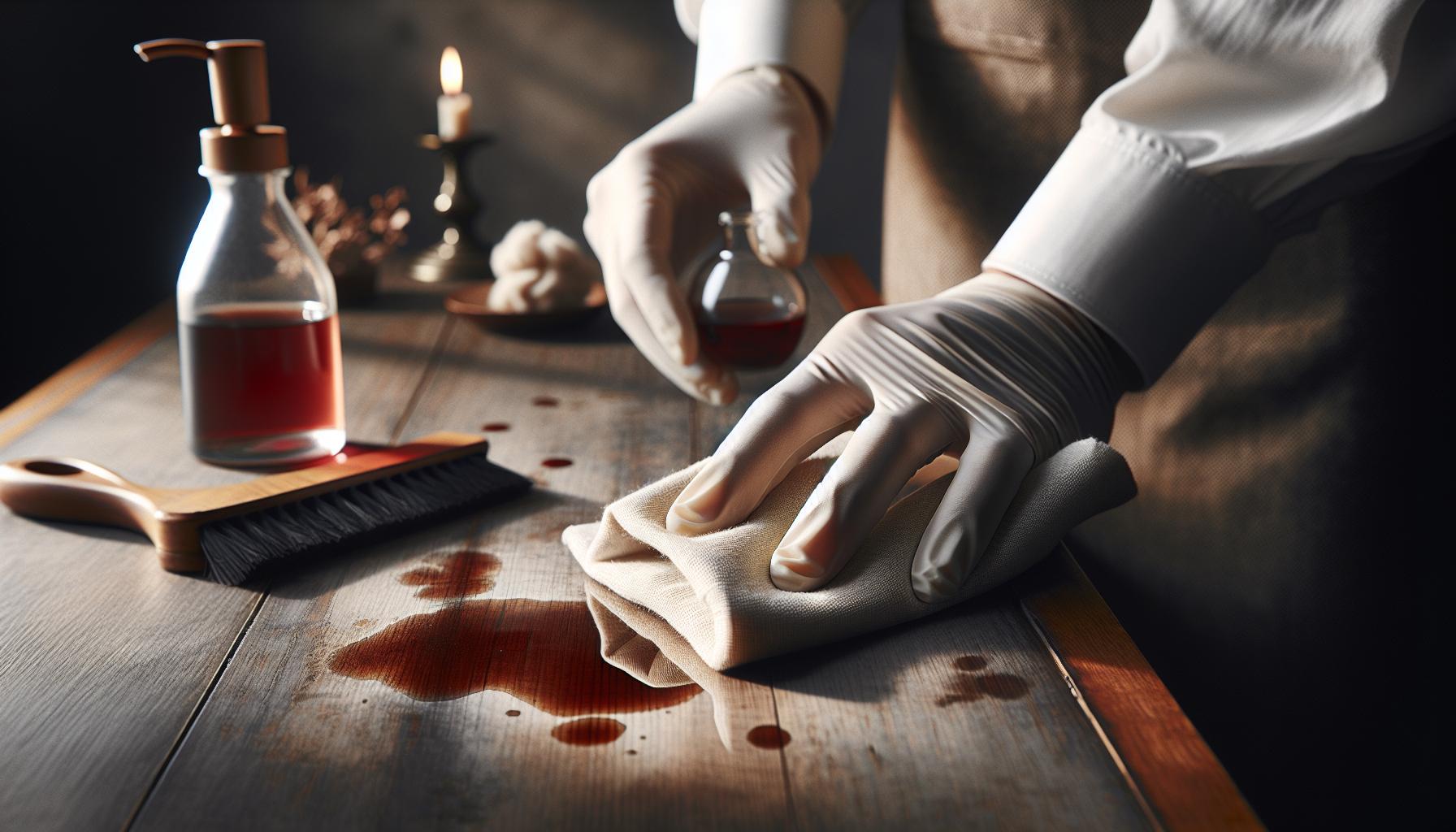 Method 2: Acetone for Stubborn Stains