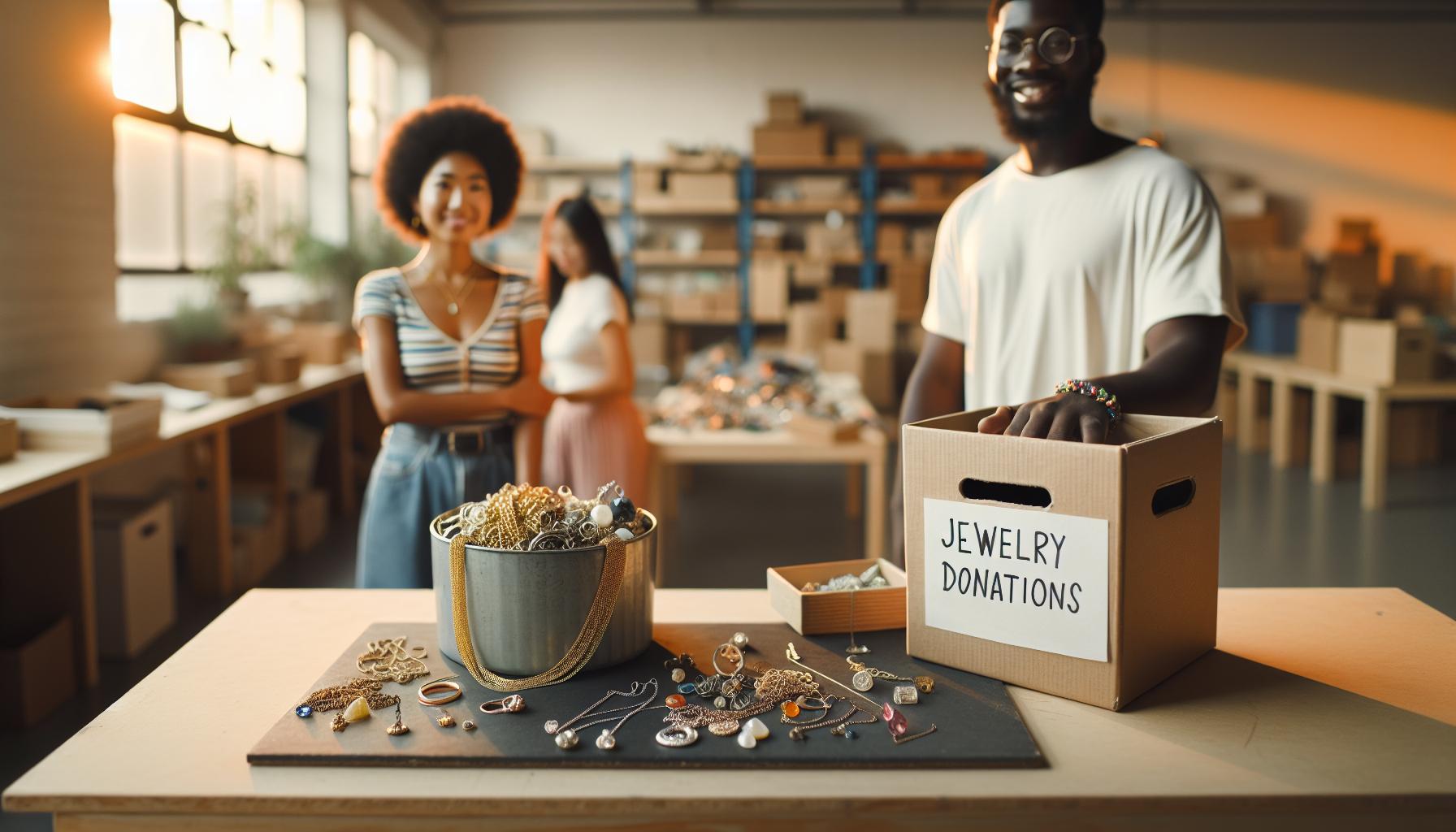 Where to Donate Broken Jewellery for a Good Cause