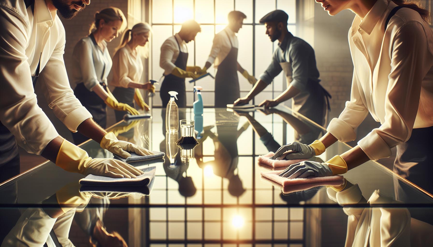 Preparing Your Glass Surface for Stunning Results