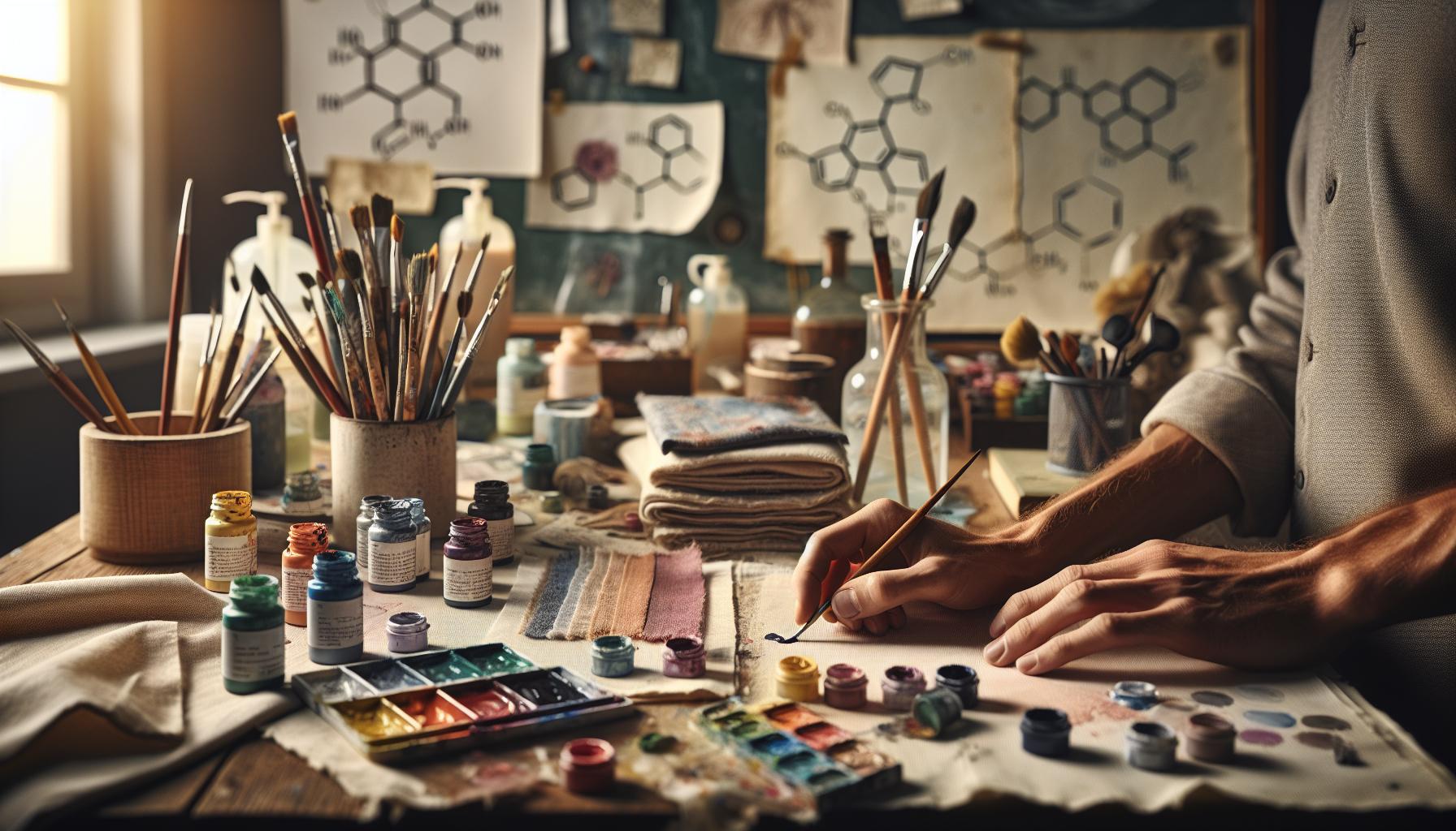 The Science Behind Acrylic Paint and Textiles