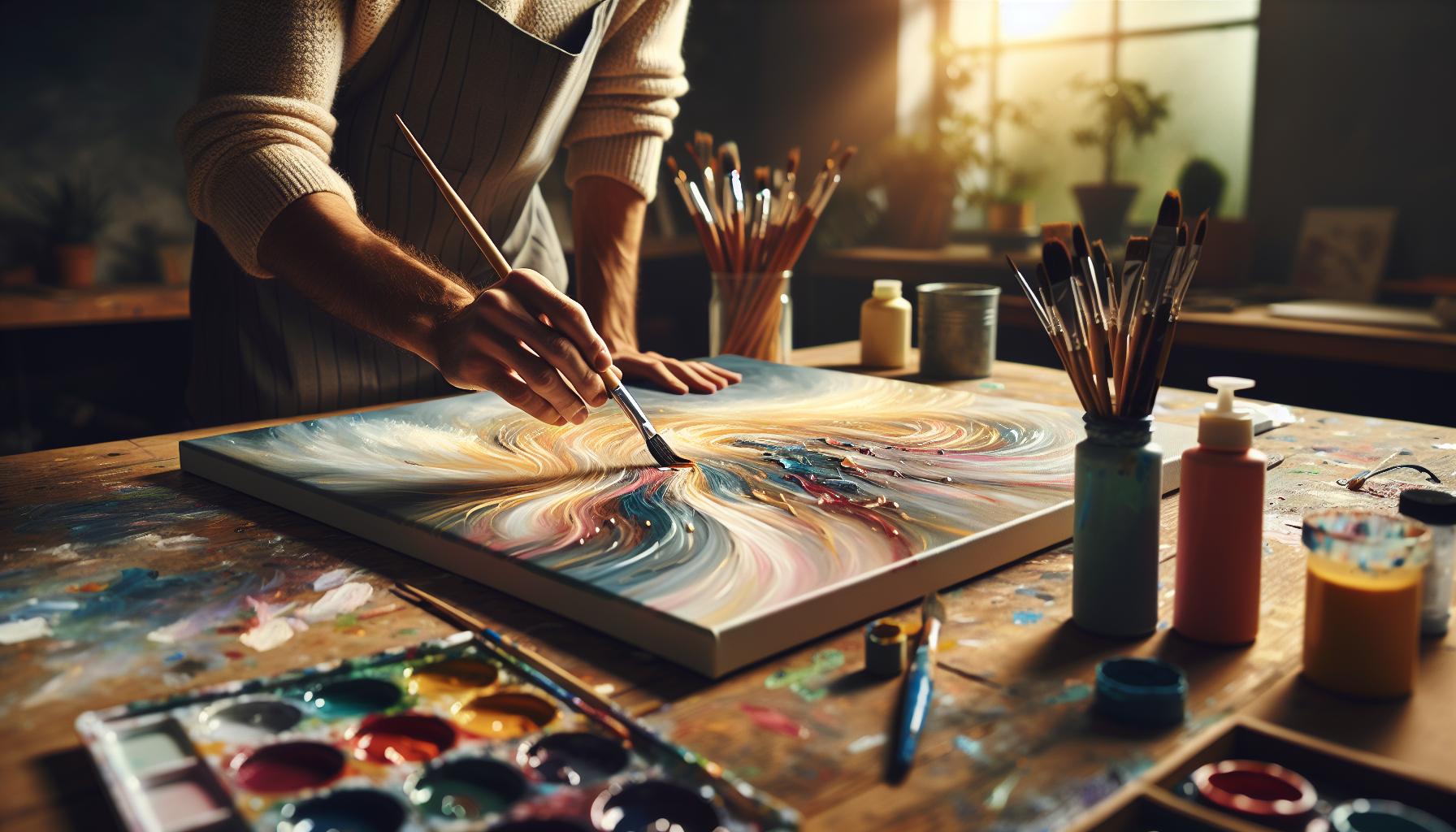 Best Practices for Applying Acrylic Paint