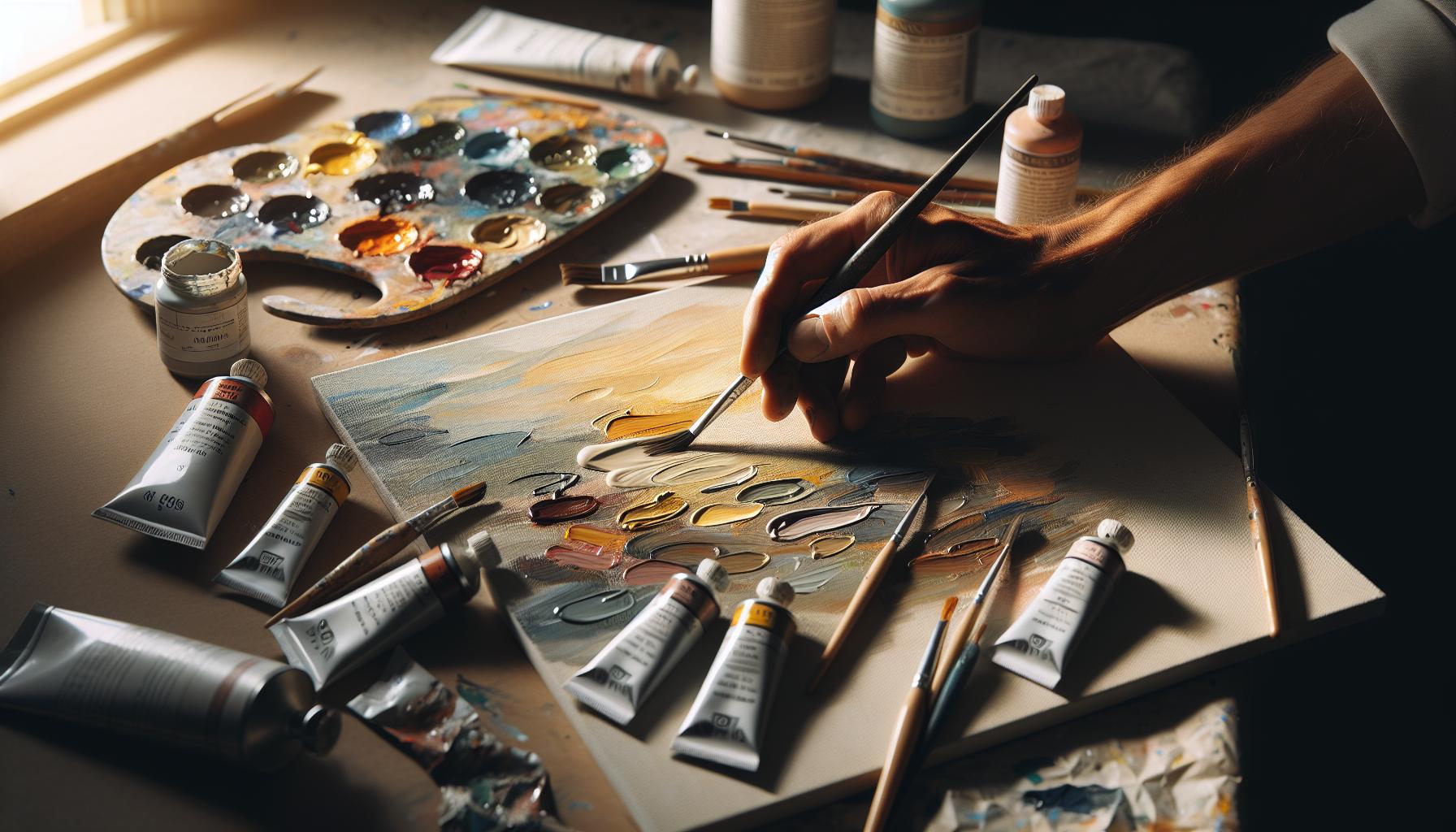 Understanding Acrylic Paint Composition