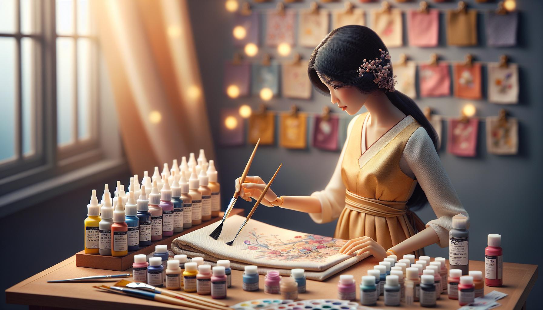 Choosing the Right Acrylic Paint for Your Fabric Project