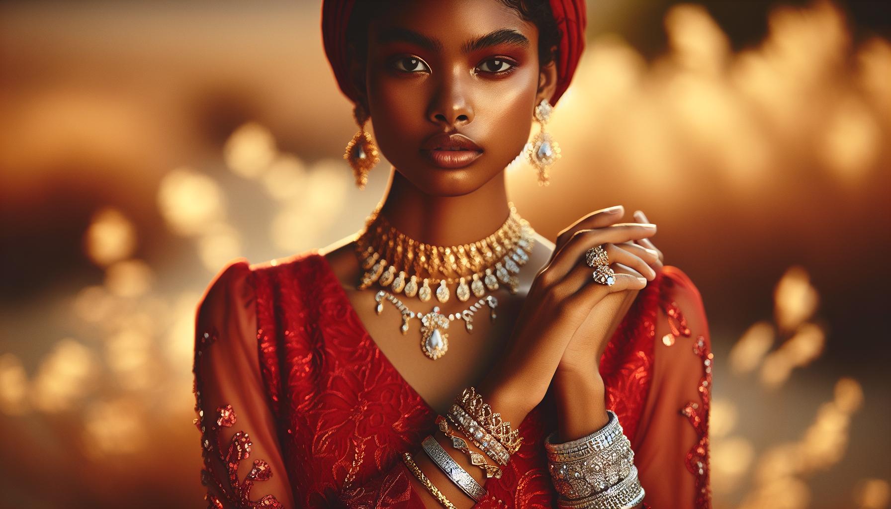 Best Metals for Red Dress Jewellery