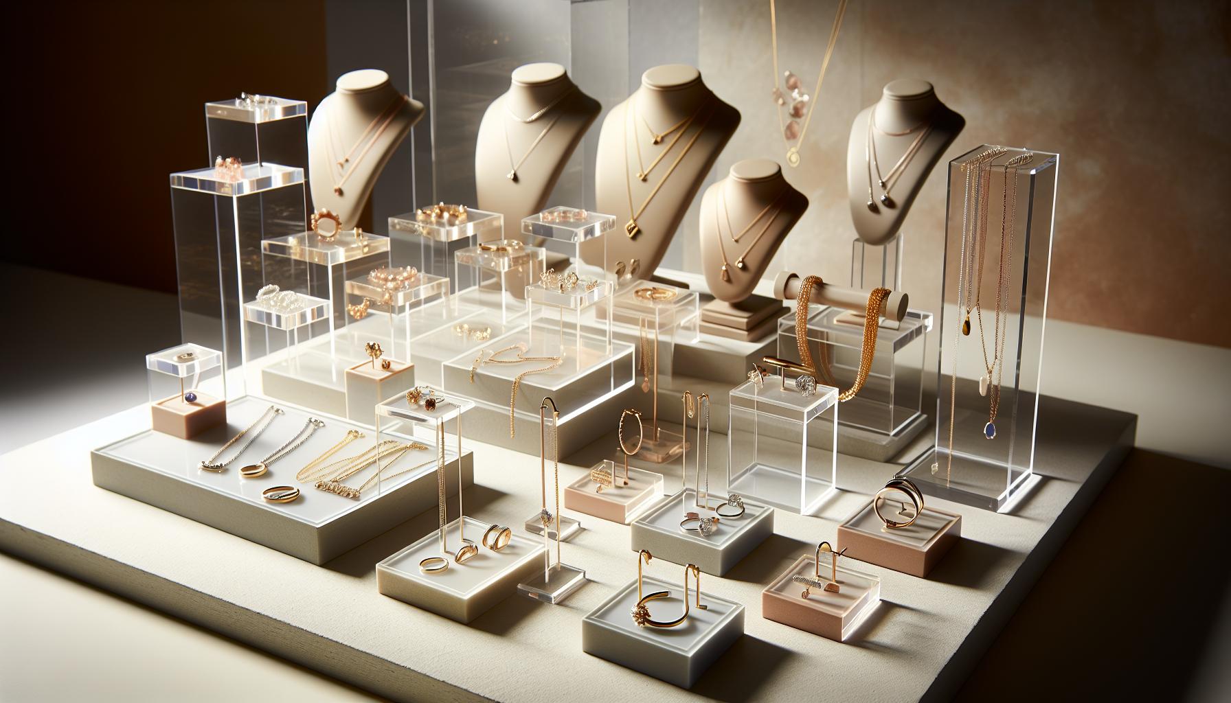 Creative Ideas for Acrylic Jewelry Displays