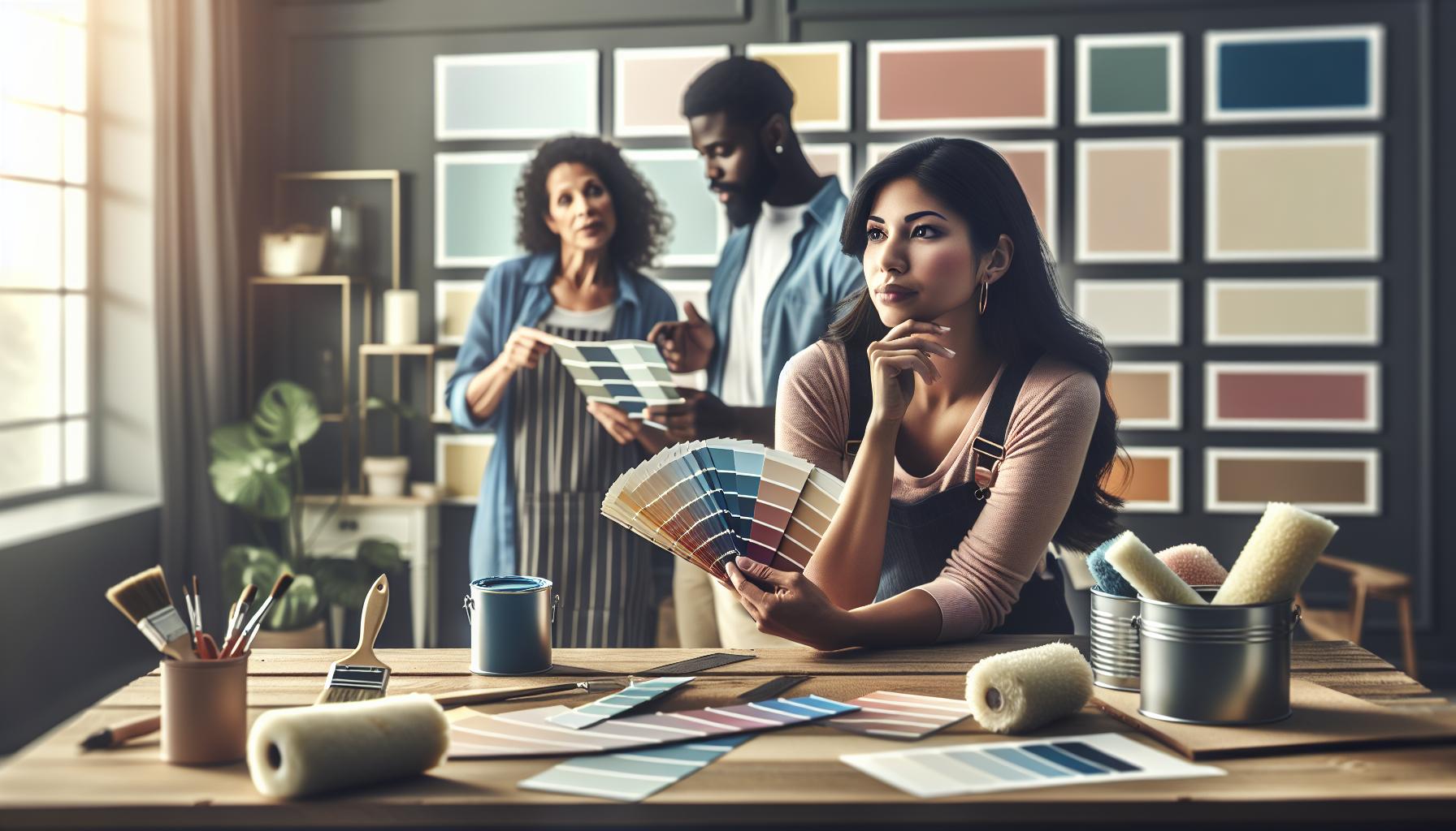 Choosing the Right Acrylic Paint Shades for Your Space