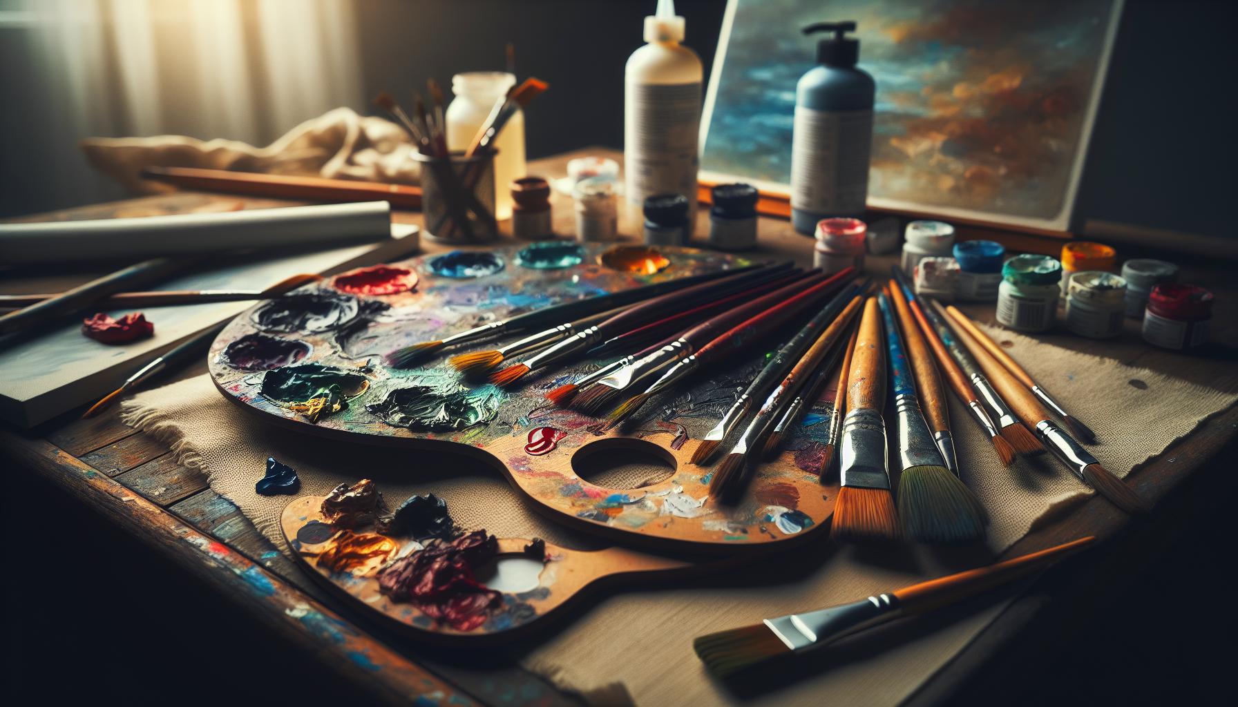 Essential Tools for Working with Acrylic Paint