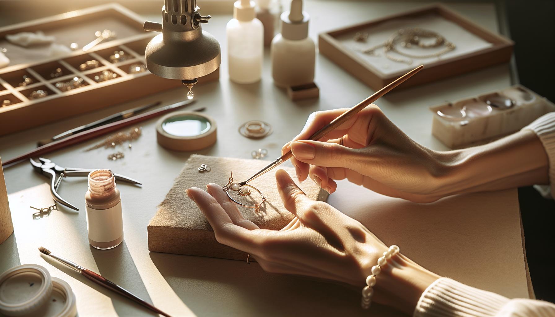 Best Practices for Using Acrylic Paint on Jewelry