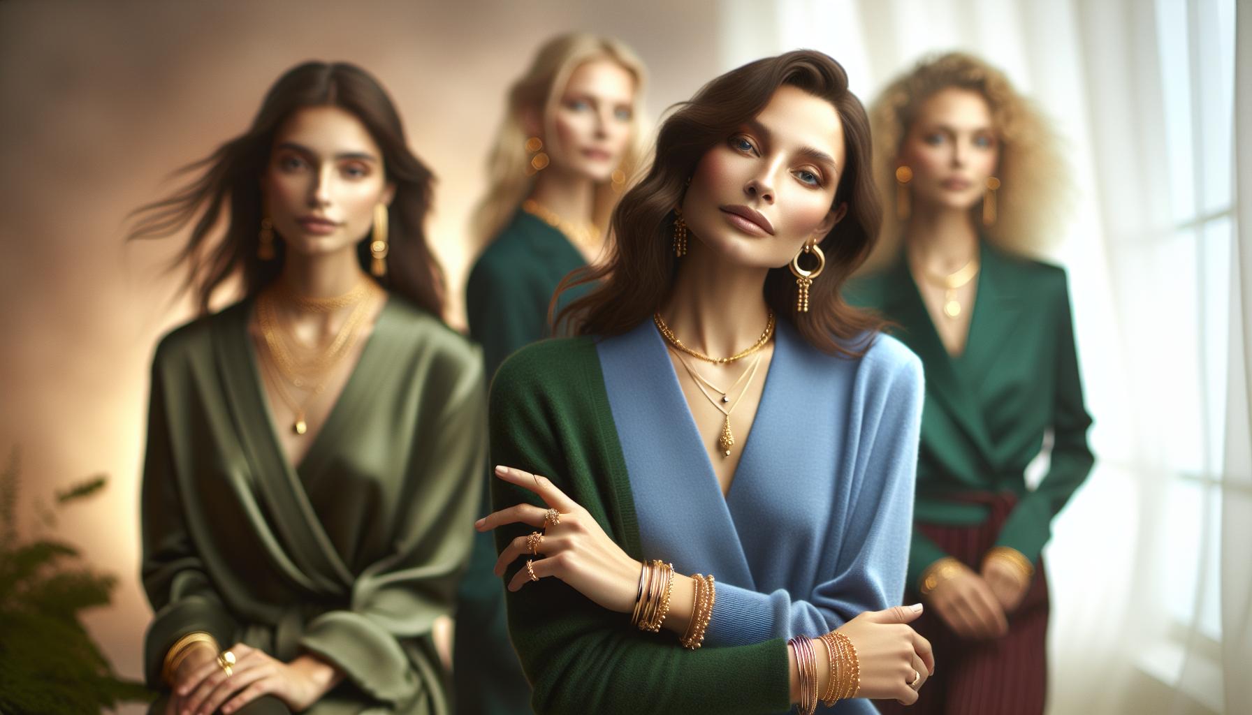 What Colours Compliment Gold Jewellery Effortlessly?