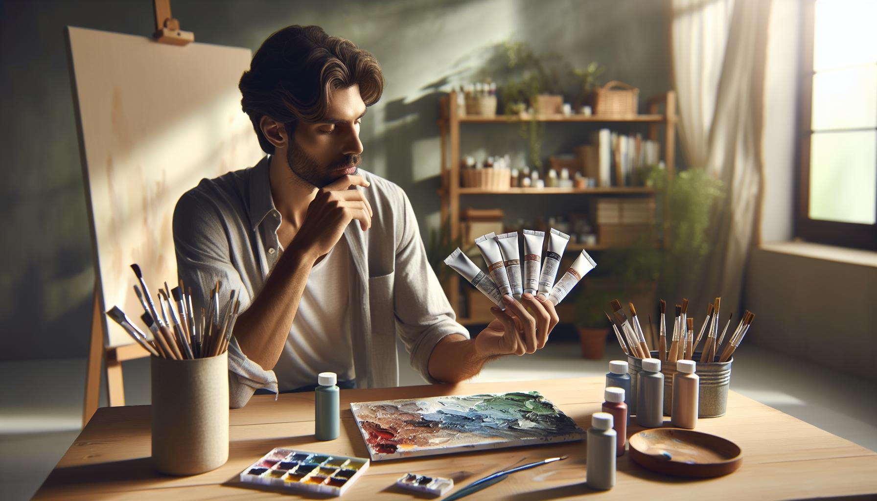 Choosing the Right Acrylic Paints for Beginners