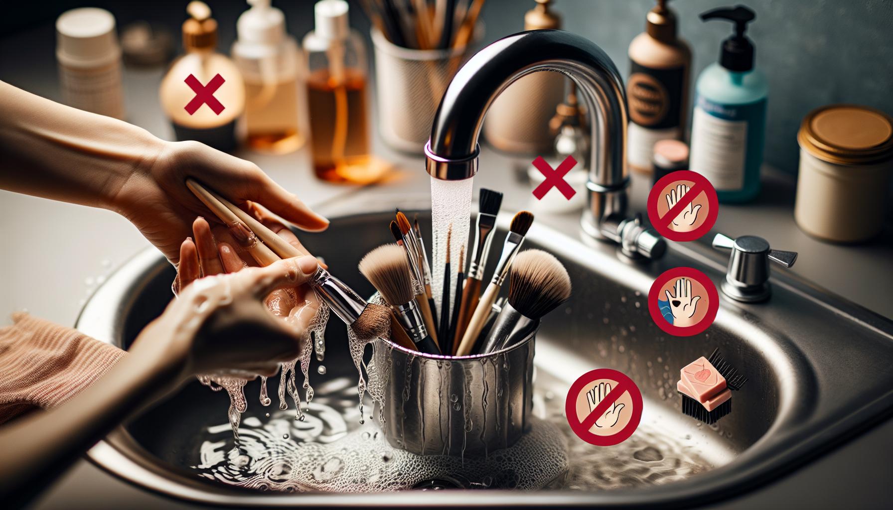 Common Mistakes to Avoid When Cleaning Brushes