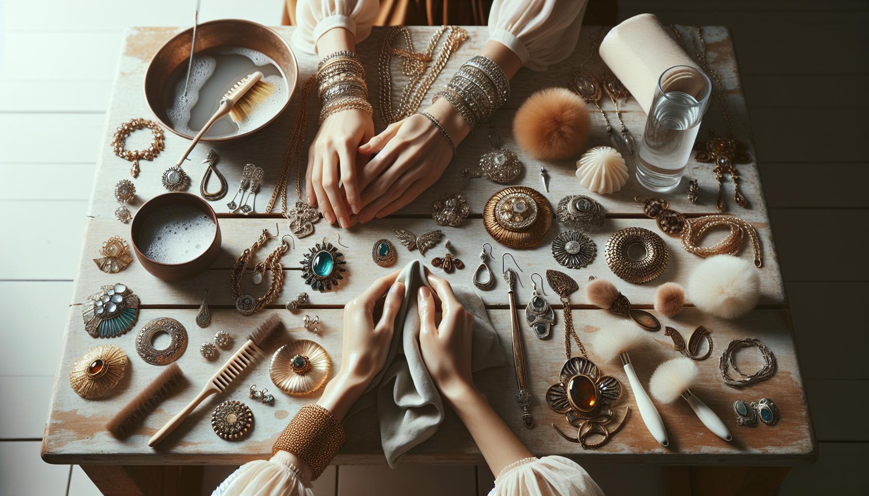 Cleaning Techniques for Costume and Fashion Jewellery