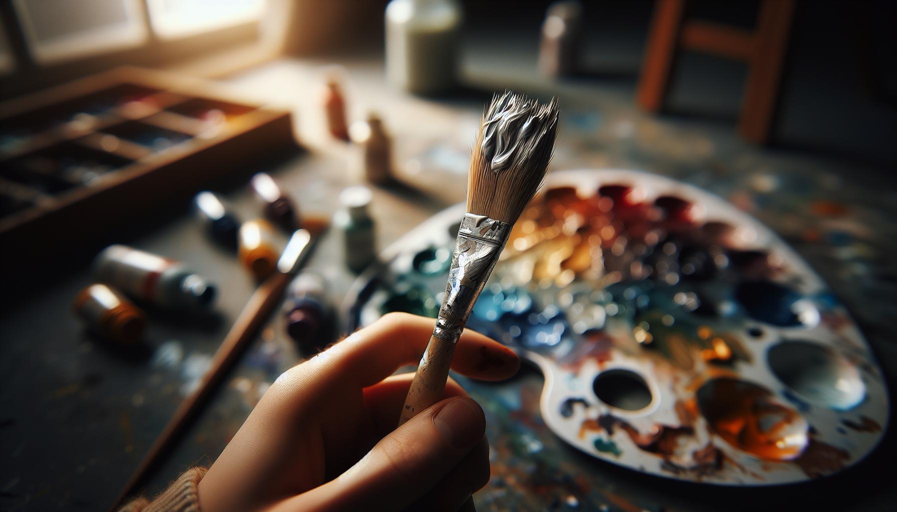 How Acrylic Paint Affects Brush Performance