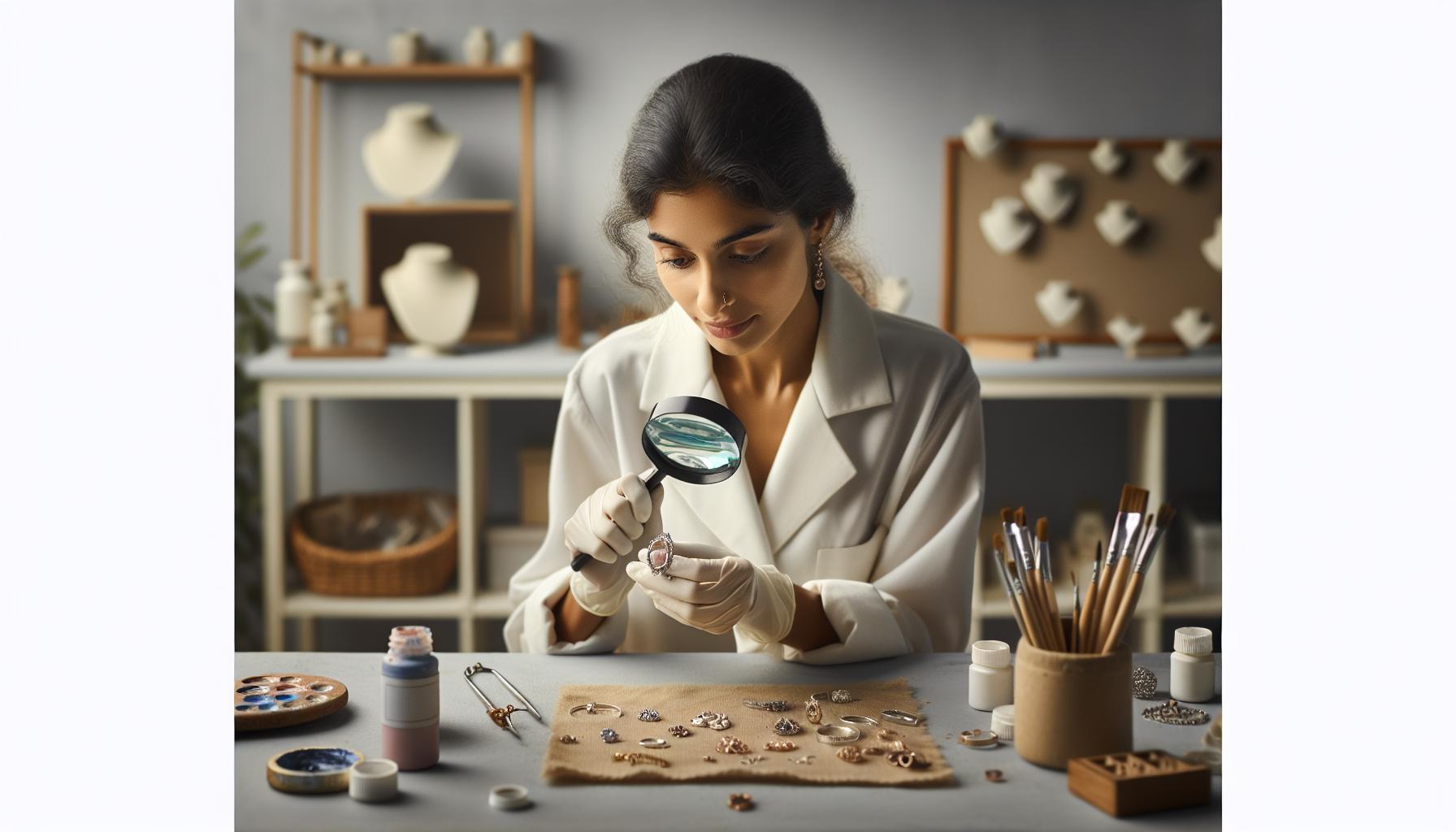 Is Acrylic Latex Paint Safe for Jewelry?