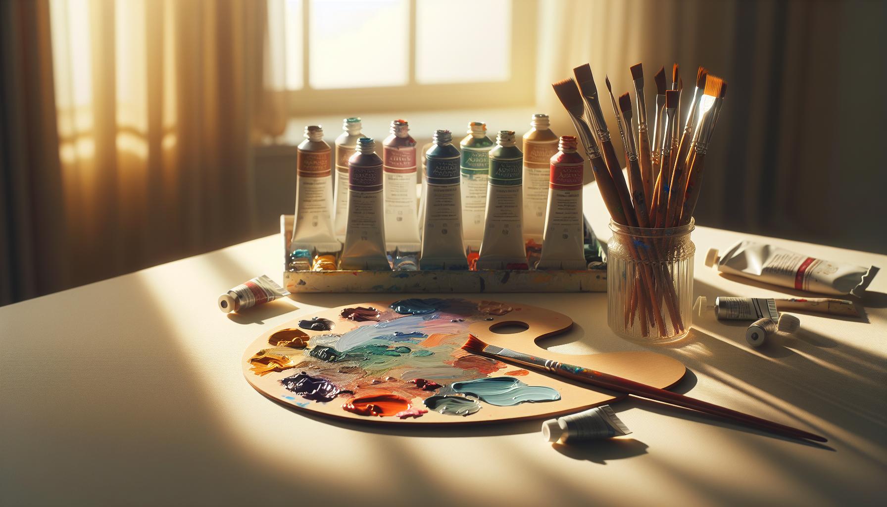 Understanding Acrylic Paint and Its Composition