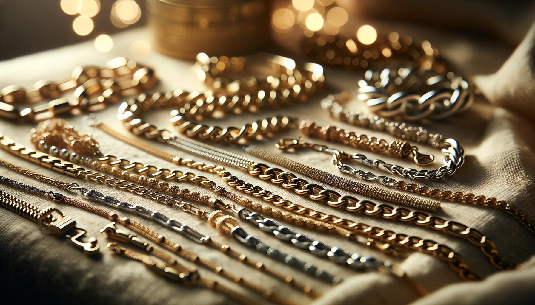 Popular Styles of Split Chain Jewellery