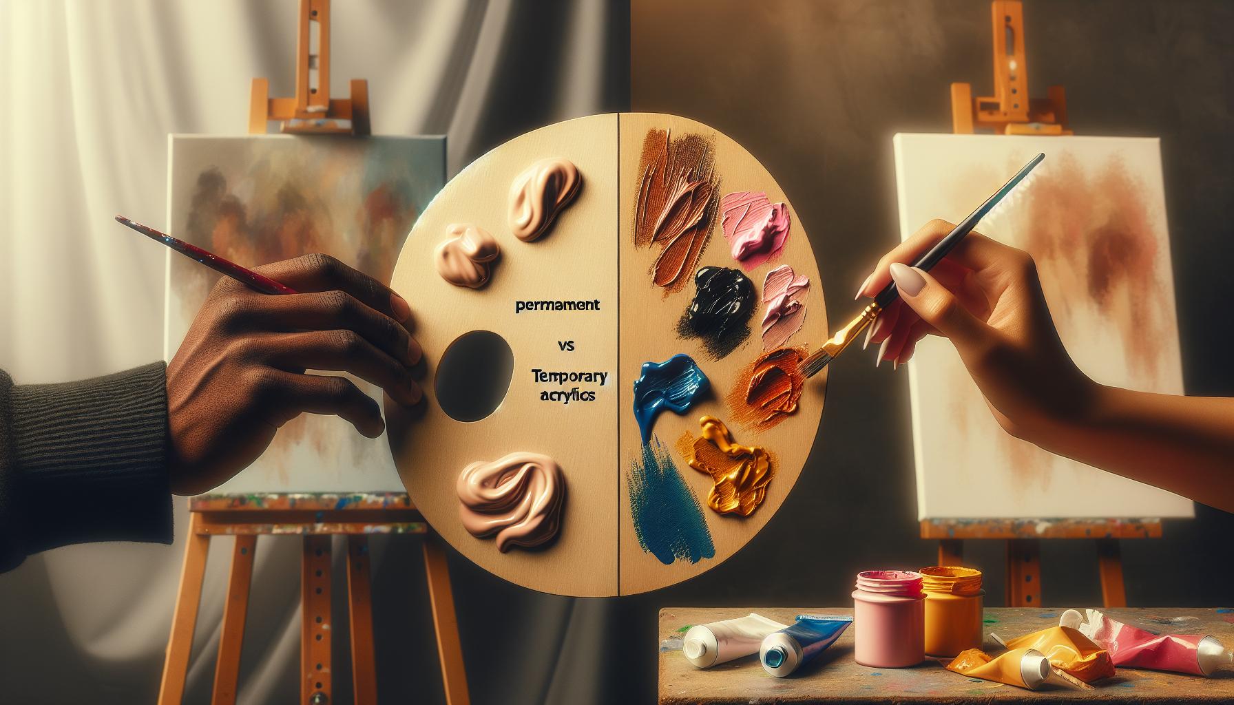 Differences Between Permanent and Temporary Acrylics