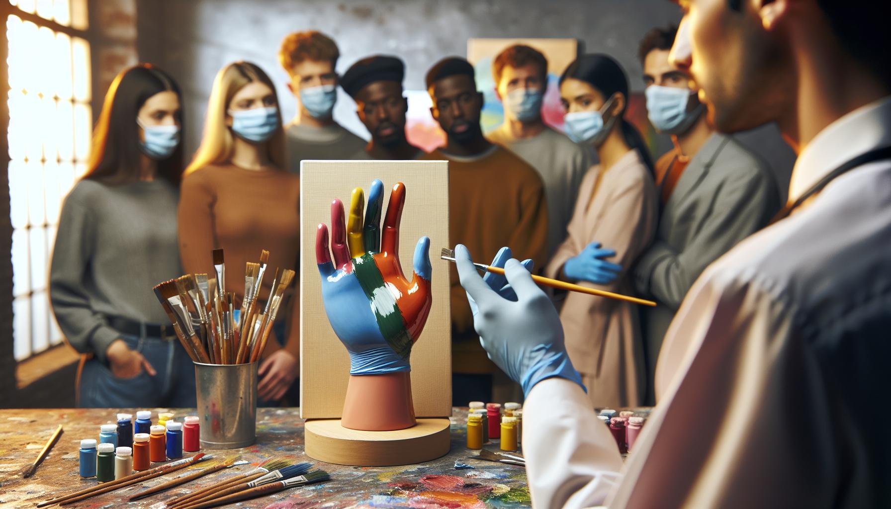 Health Risks of Using Acrylic Paint on Skin