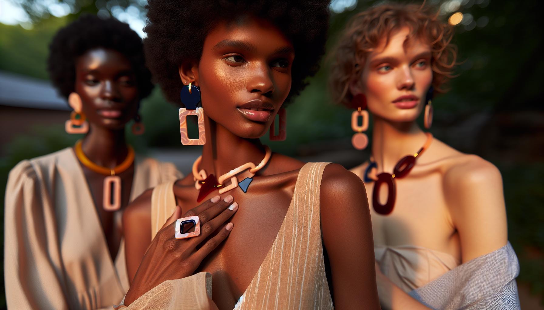 Creative Ways to Style Acrylic Jewelry