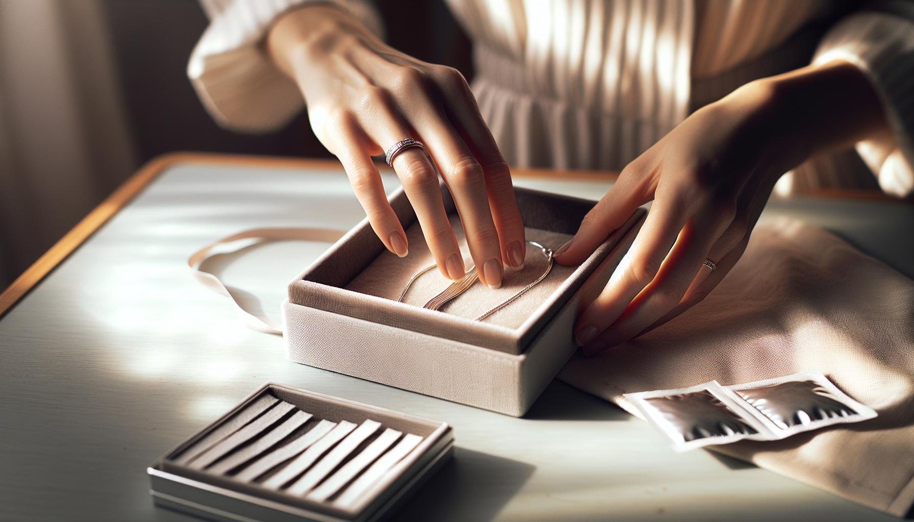 Storing Silver Jewellery to Avoid Tarnish